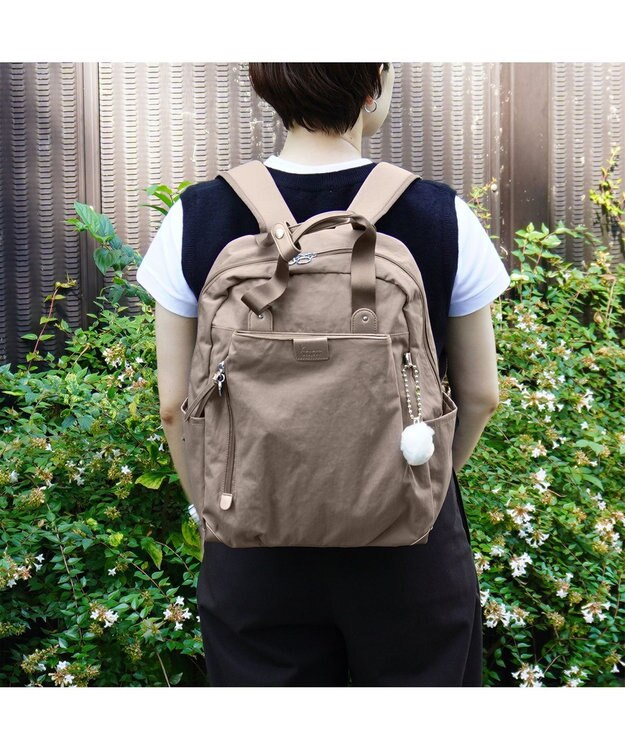 ACE BAGS & LUGGAGE kanana project collection ECD-1 リュックサック A4 20L 19085 カナナプロジェクトコレクション ベージュ