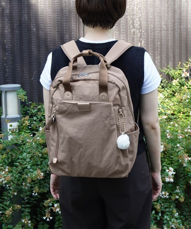 ACE BAGS & LUGGAGE kanana project collection ECD-1 リュックサック A4 20L 19085 カナナプロジェクトコレクション ベージュ