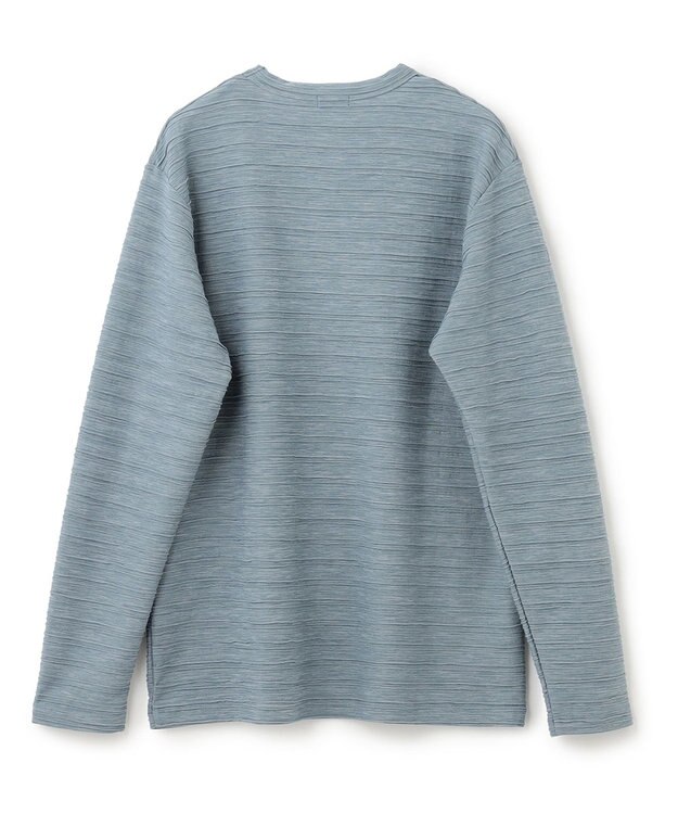 JOSEPH HOMME ストームリップル Vネックカットソー ダルブルー系