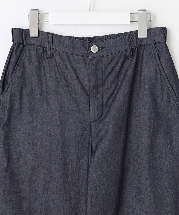 J.PRESS LADIES 【洗える】4oz Light Denim ストレート パンツ インディゴ系