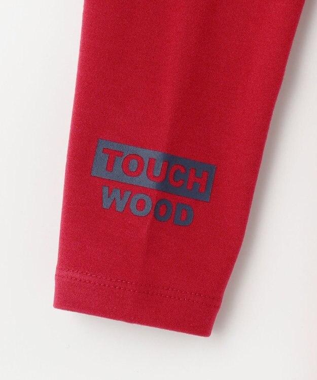 PW CIRCULUS 【WOMEN】【吸湿発熱】ウォーム モックネック カットソー レッド系