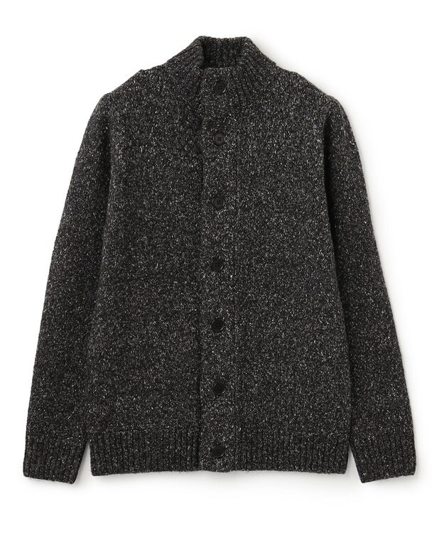 JOSEPH HOMME ツイストメランジ　ニットカーディガン　 グレー系