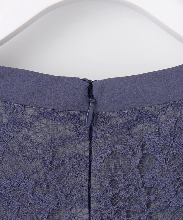 ANY SIS 【洗える】ビスチェディテール ドレス スモーキーブルー