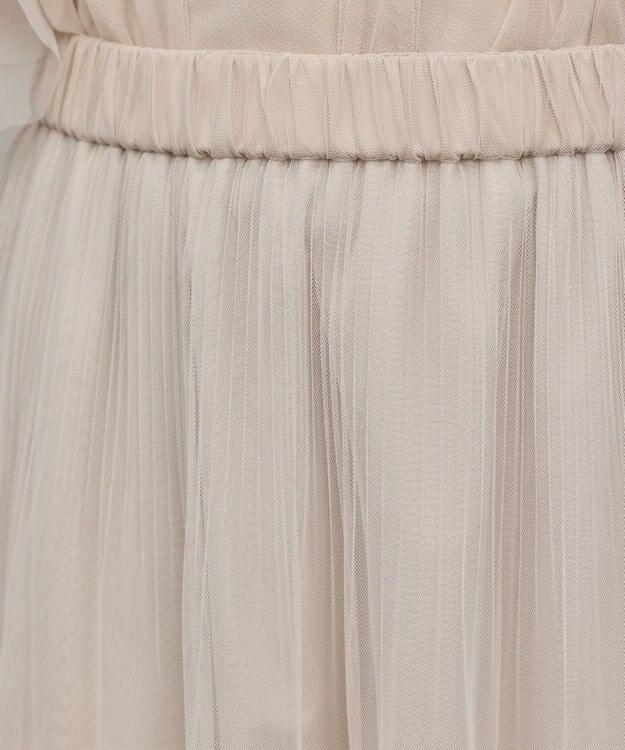 GRACE CONTINENTAL 刺繍チュールスカート キナリ