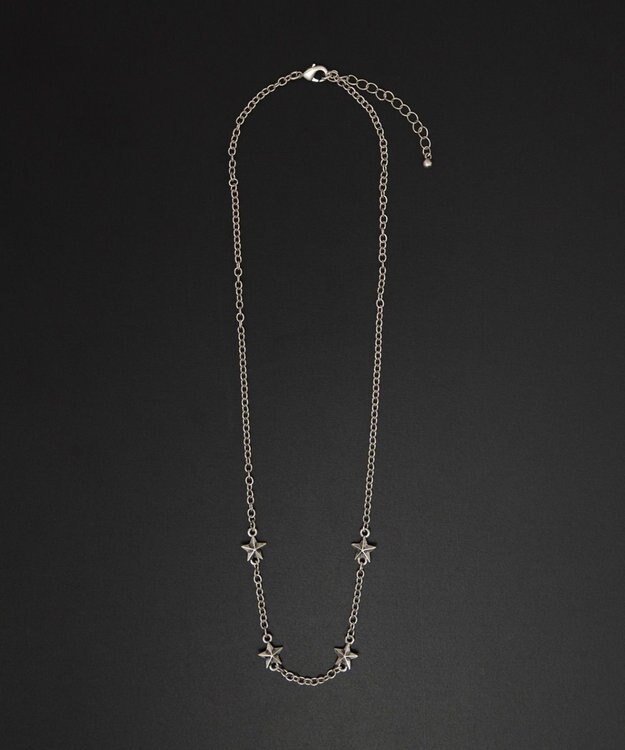 WEGO Mモチーフチェーンネックレス 柄1