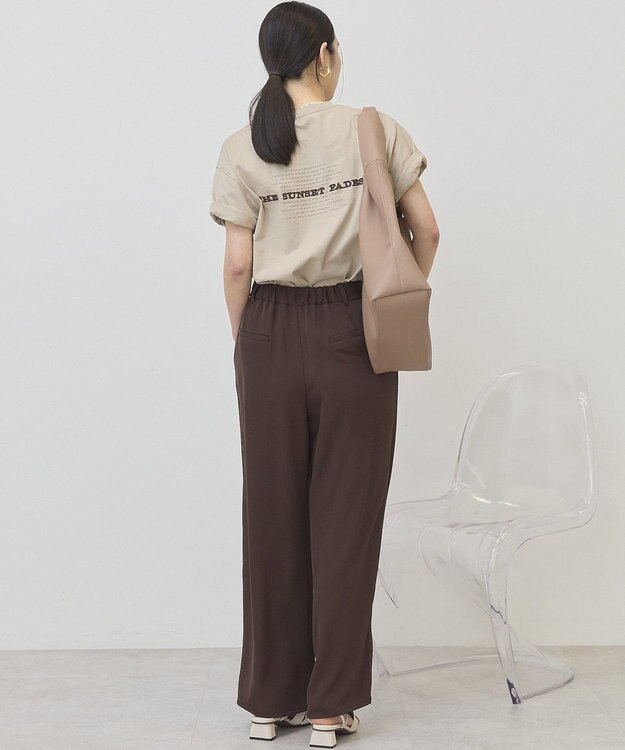 AMERICAN HOLIC STARLY 刺繍ロゴTシャツ Mocha