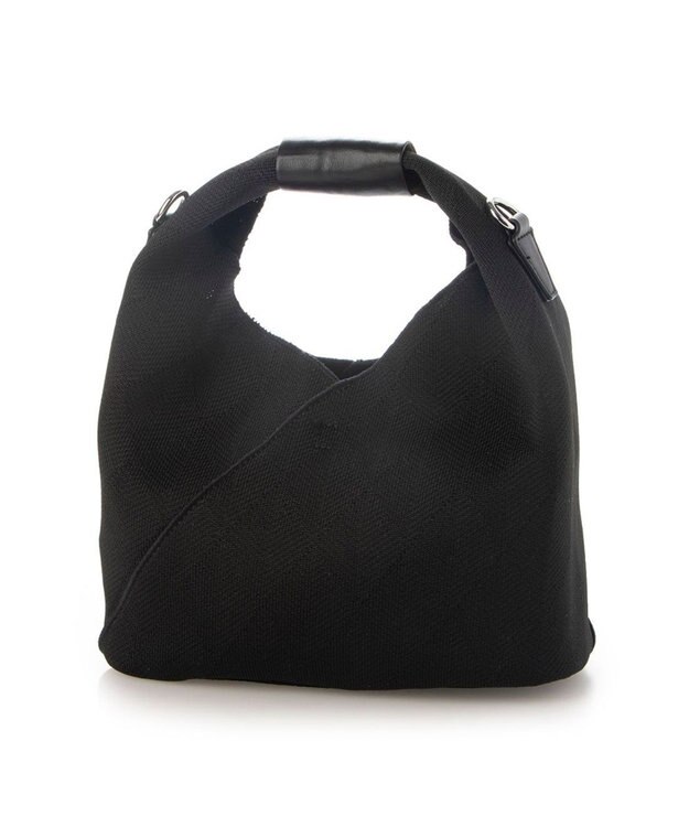 UNBILLION カシュカシュ cachecache ジャガード柄2wayショルダーバッグ ブラック