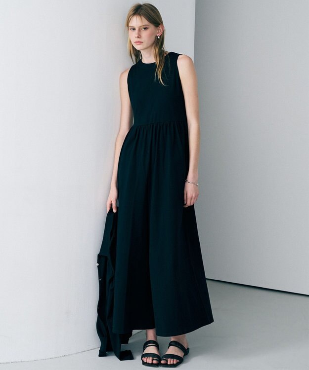 uncrave プレーンジャージー オールインワン ブラック