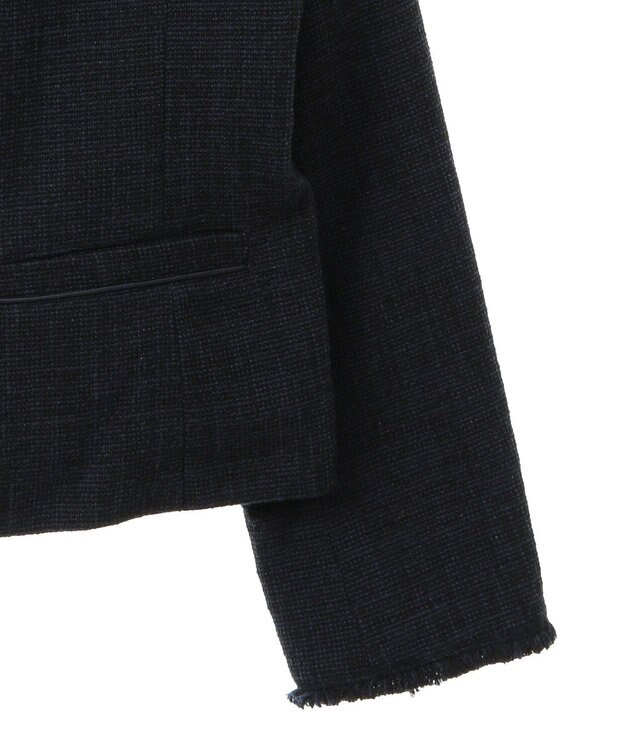 YECCA VECCA ツイードジャケット Navy
