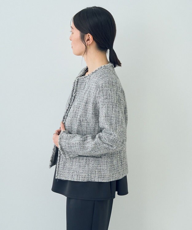 YECCA VECCA ツイードジャケット Mix