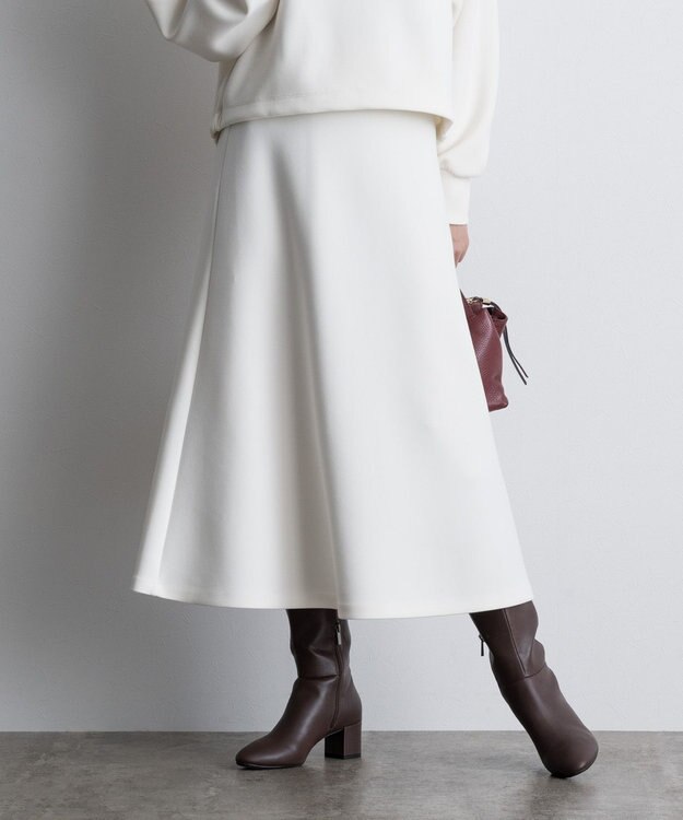 ONWARD Reuse Park 【UNFILO】スカート秋冬 オフホワイト