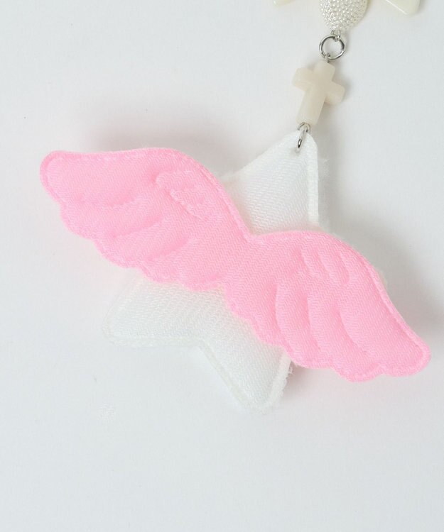 WEGO ふわふわウィングストラップキーホルダー 柄1