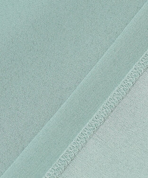 ICB 【WEB限定カラーあり・洗える】 プリントコンビ カットソー セラドン系