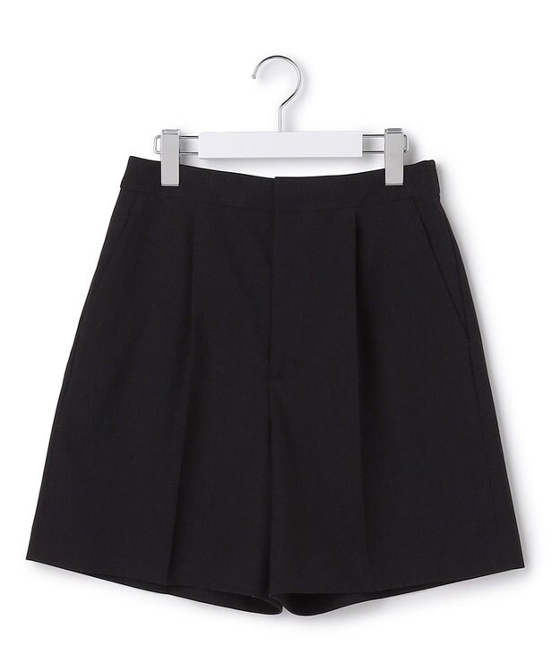 23区 L 【SLOW/一部店舗限定】TRストレッチ ショートパンツ ブラック系