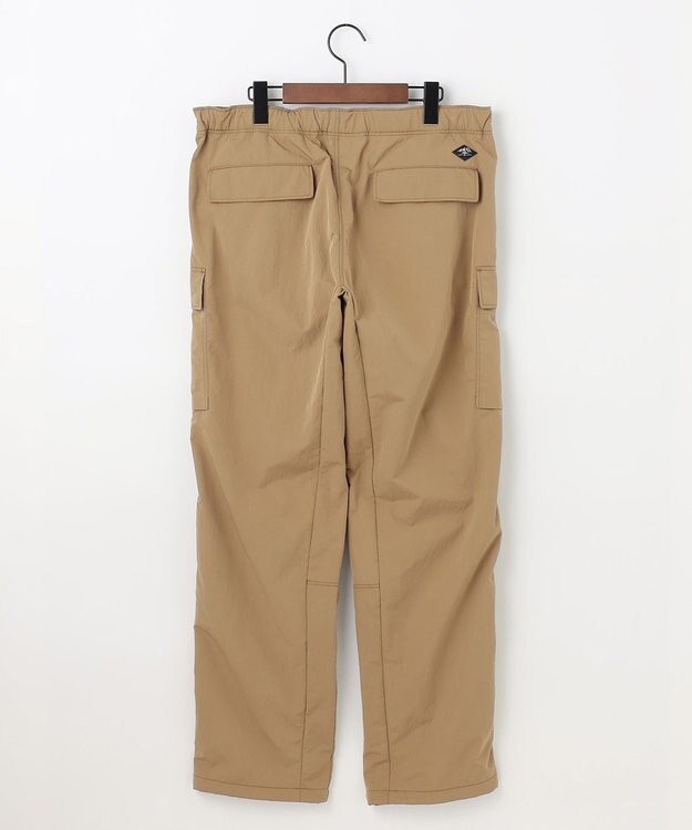 JOSEPH ABBOUD MOUNTAIN 【ECO撥水/起毛裏地】マイクロリップワッシャー カーゴ パンツ ベージュ系
