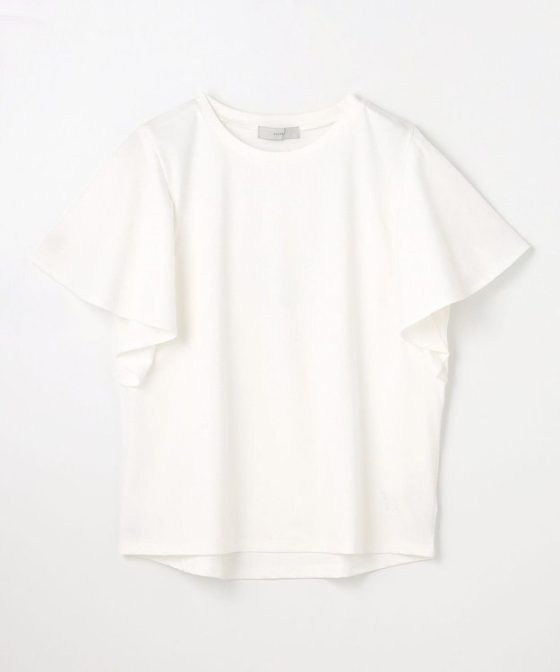 ANY L 【洗濯機可/接触冷感/UVケア】ソロナフリルスリーブプルオーバー オフ