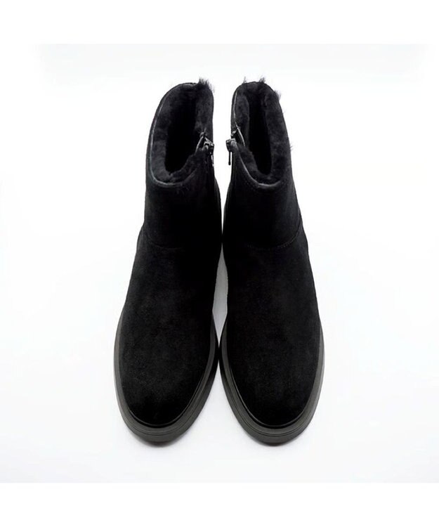 APOM ウォータープルーフムートンブーツ 45 ブラックスエード