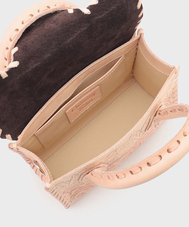 GRACE CONTINENTAL MiniRSHandbag-HE ヌメ