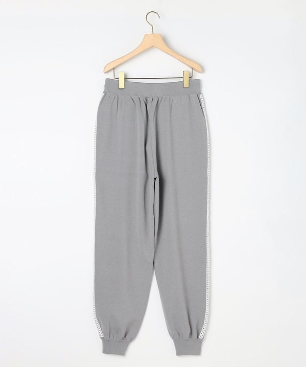 組曲 【組曲×setsuko sagittaire】レーシートラック パンツ ライトグレー系