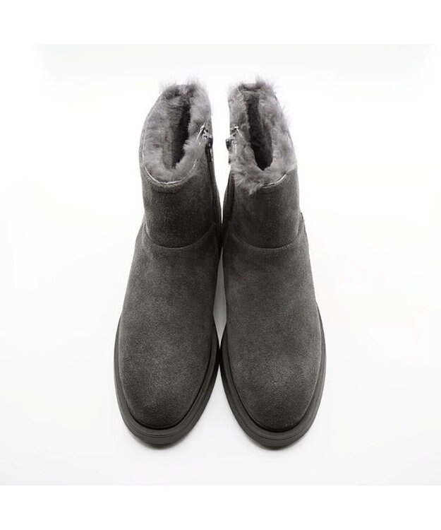 APOM ウォータープルーフムートンブーツ 45 グレースエード