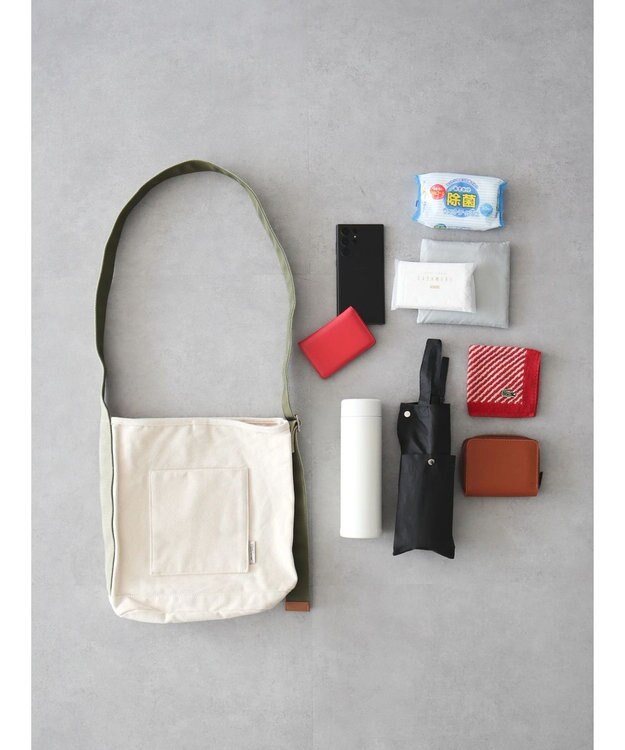 CRAFT STANDARD BOUTIQUE キャンバスワンショルダーバッグ Light Green