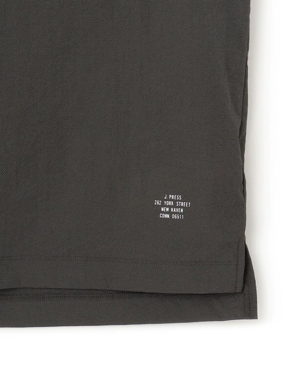 J.PRESS MEN 【MECHANICAL】【ビジネス対応 / ハイパワーストレッチ】アクティブTシャツ ダークグリーン系