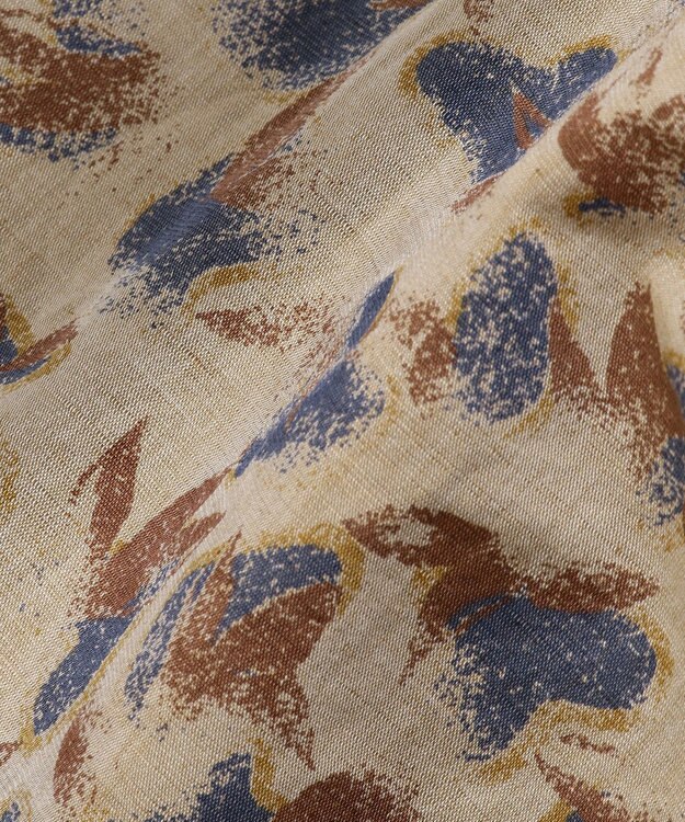 JOSEPH ABBOUD MOUNTAIN 【SPACE】OGアロハリーフ ハーフパンツ ダークブラウン系5