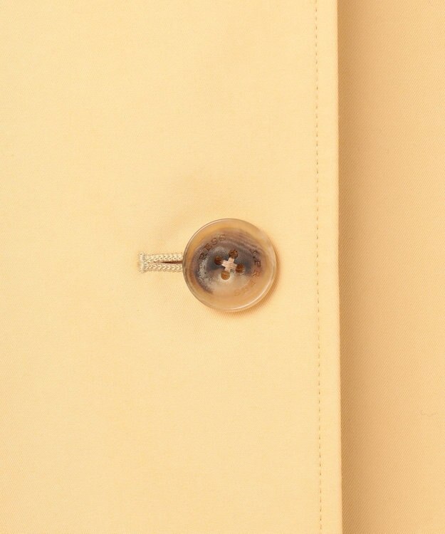 J.PRESS LADIES L 【撥水・WEB限定カラーあり】コットンポリエステル ツイル ロング コート イエロー系