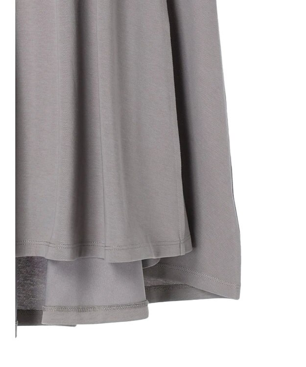 AMERICAN HOLIC 接触冷感バックフレアノースリーブプルオーバー Gray