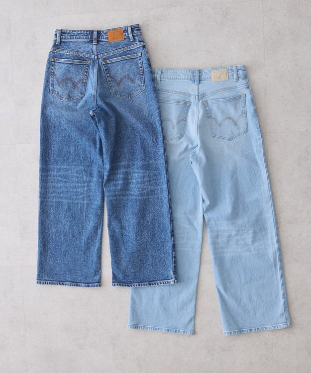 AMERICAN HOLIC 【EDWIN別注】ワイドデニム Medium Indigo