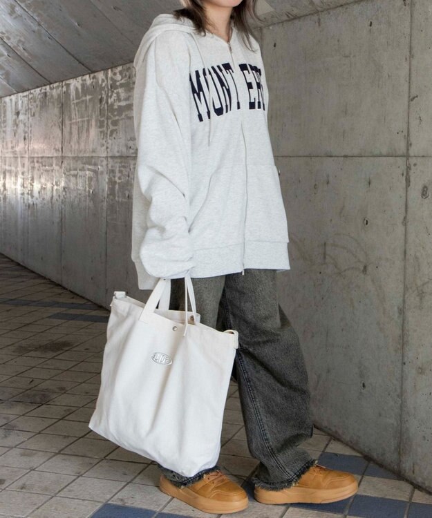 WEGO 2wayキャンバストート 柄1