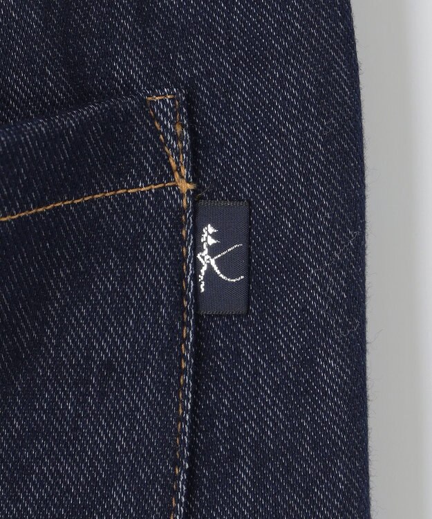 組曲 KIDS 【150-160㎝】デニムニット パンツ ネイビー系