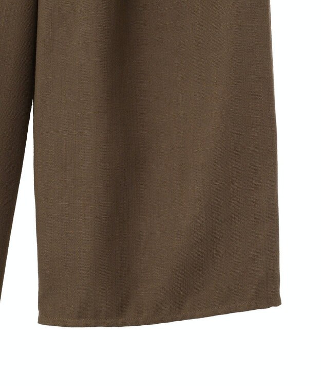 CRAFT STANDARD BOUTIQUE リネンライクワイドイージーパンツ Brown