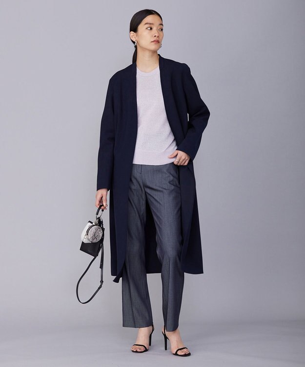 ICB ライトリバー ロングコート ネイビー系