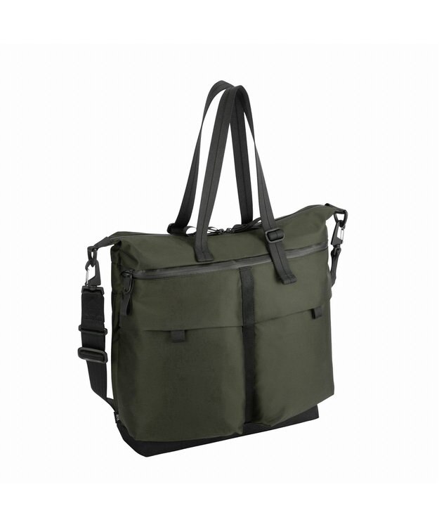 ACE BAGS & LUGGAGE ace. ラグマスター2 トートバッグ  B4/14インチPC収納 ヘルメットバッグ 17768 エース カーキ
