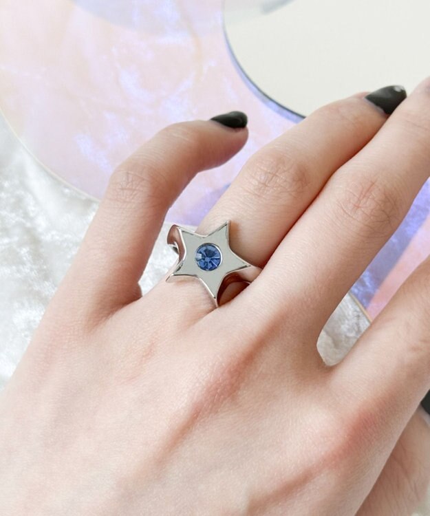 WEGO Lストーンモチーフリング 柄3