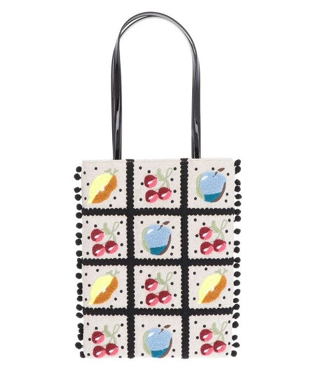 ANNA SUI ディア トートバッグ ホワイト