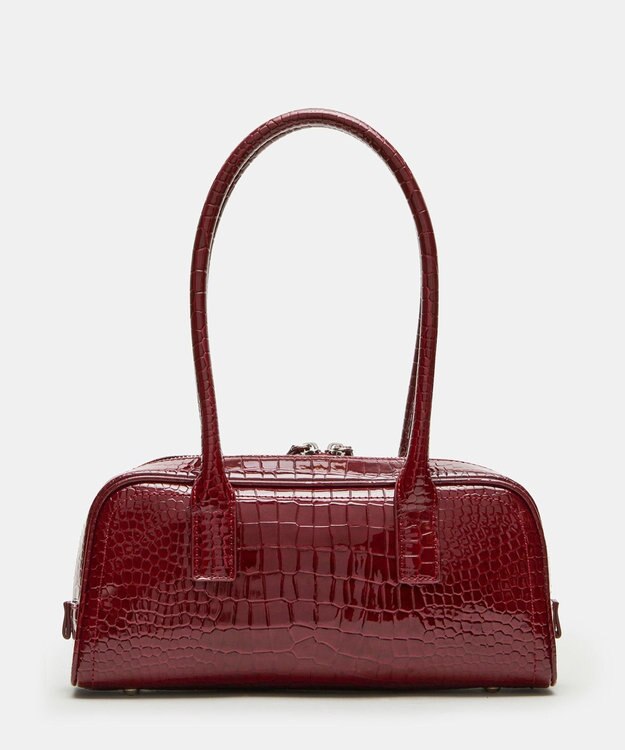 STEVE MADDEN BANISE スクエアフォルムバッグ レッド