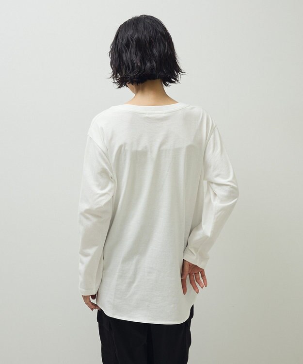 Green Parks 裾ラウンドホワイトインナー Off White