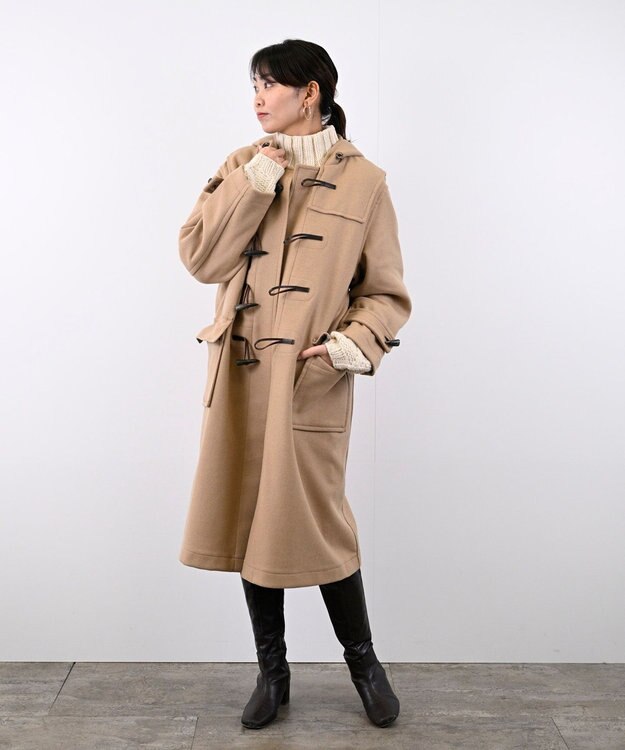 LENO DUFFEL COAT 《MONTGOMERY×LENO》《UNISEX》 ダッフルコート BEIGE