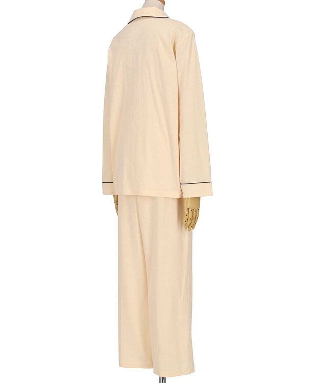 une nana cool 【綿100％】ハイゲージ天竺パジャマ　ＭＡＤＥ　ＷＩＴＨ　ＬＩＢＥＲＴＹ　ＦＡＢＲＩＣ CR