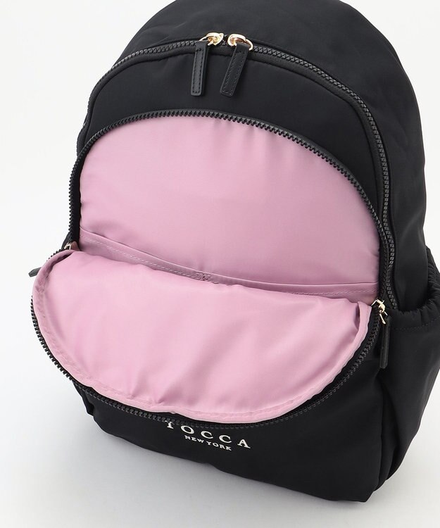 TOCCA 【WEB＆一部店舗限定】【A4サイズ対応・環境に優しい素材】COLLINA BACKPACK 13ポケット バックパック ブラック系