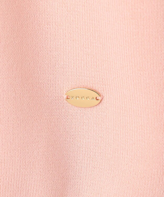 TOCCA GLOW CORSAGE KNIT ニットカーディガン ピンク系