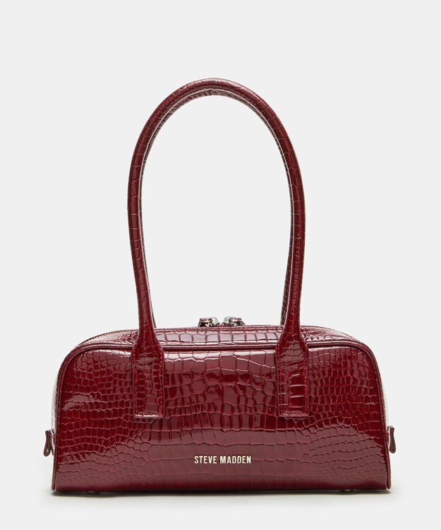 STEVE MADDEN BANISE スクエアフォルムバッグ レッド