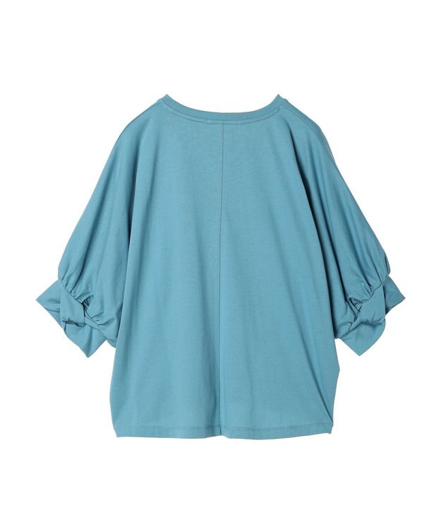 AMERICAN HOLIC 接触冷感ドルマンカットプルオーバー Sax