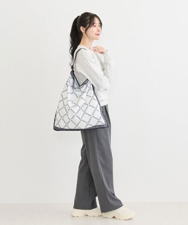 ROOTOTE 3677【ルートート】LT.タブロー50-B 03：ホワイト・モノグラム