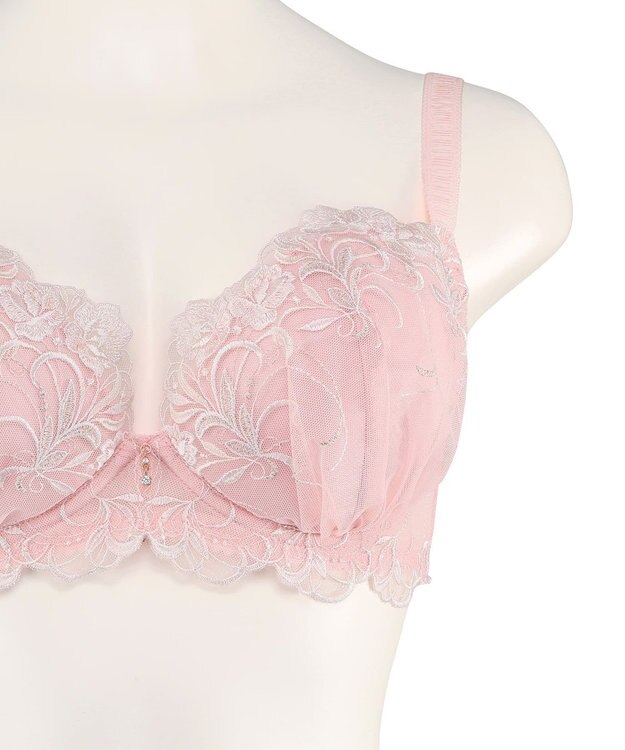 San-ai Resort（三愛水着楽園） エレガントコレクション【2502】単品ブラEFGカップ ピンク