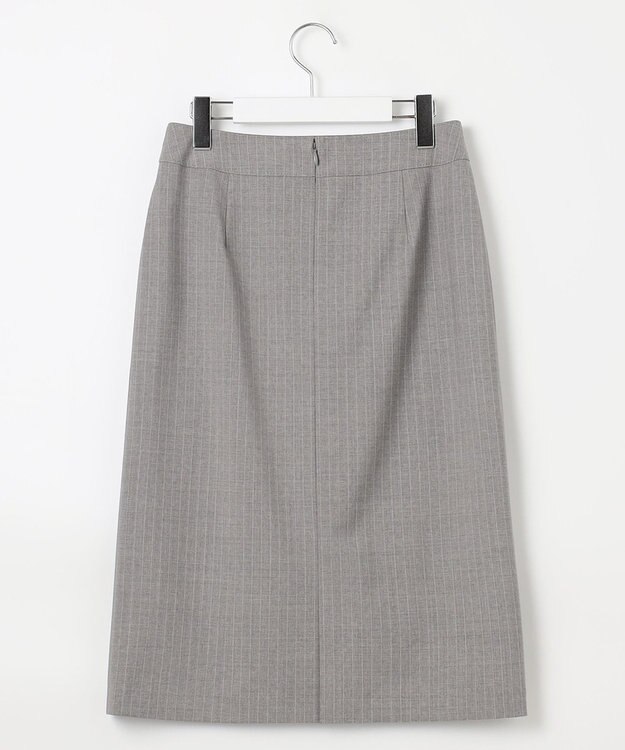 J.PRESS LADIES S 【セットアップ対応】BAHARIYE2 スカート ライトグレー系1