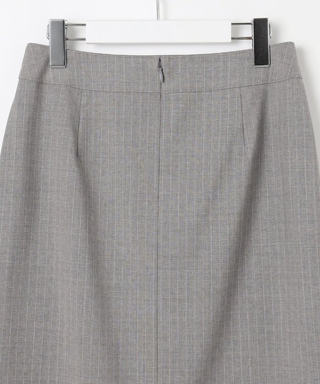 J.PRESS LADIES S 【セットアップ対応】BAHARIYE2 スカート ライトグレー系1