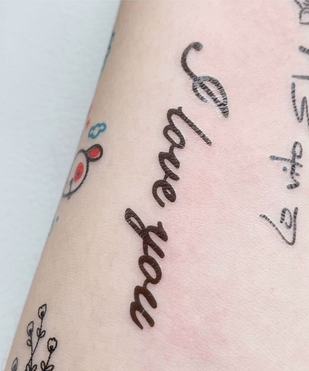 WEGO セットタトゥーシールA 柄19